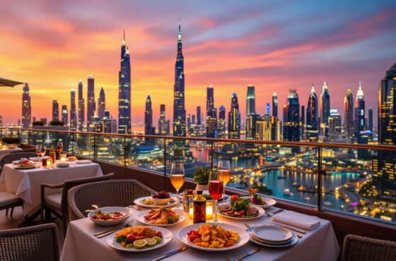 Top 10 Rooftop Restaurants in Dubai